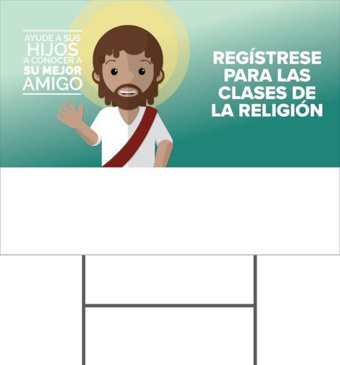 Best Friend Enrollment Campaign: Spanish Yard Sign, Box of 5, Spanish
